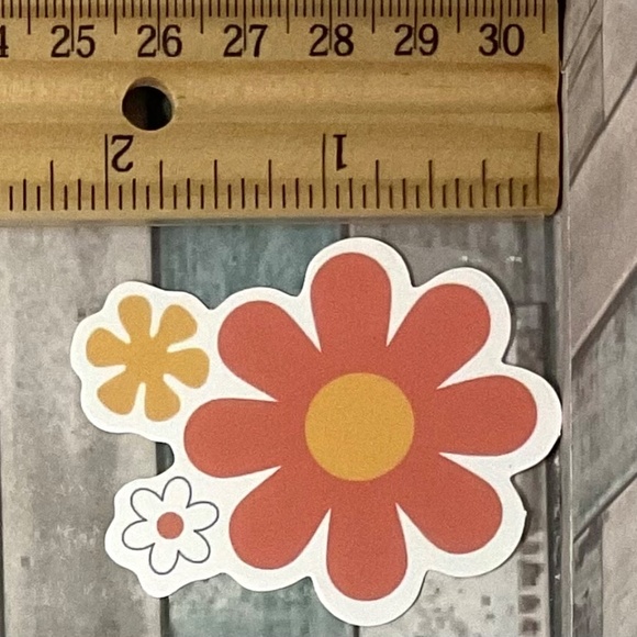 🌀10/$10🌀 70s Hippie Reusable Waterproof Vinyl Sticker Decal - Picture 1 of 1